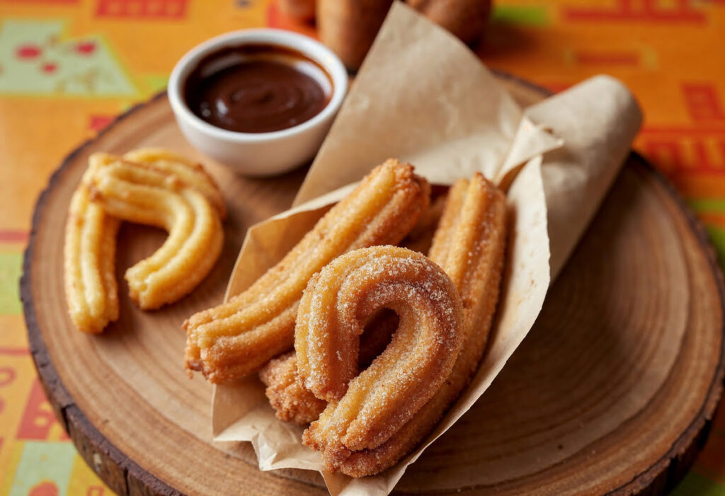 Receta de los churros de papa