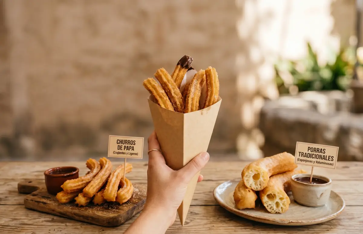 Diferencias entre churros y porras: cuál elegir y por qué